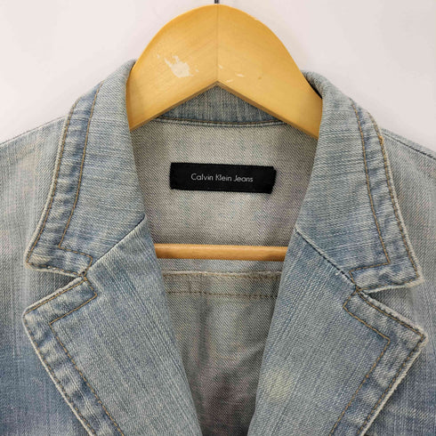 カルバンクラインジーンズ Calvin Klein Jeans デニムテーラードジャケット レディース JPN:L