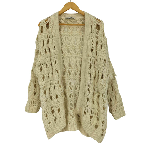 ザラ ZARA オープニットガーディガン レディース import:XS