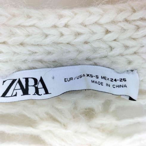 ザラ ZARA オープニットガーディガン レディース import:XS