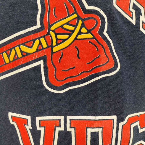 ロゴセブン LOGO7.INC 90s ジャマイカ製 MLBチームロゴプリント Tシャツ メンズ import:M