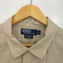 ポロバイラルフローレン Polo by RALPH LAUREN 90s CALDWELL 裾ポニー コットンオープンカラーシャツ メンズ LL