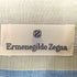 エルメネジルドゼニア Ermenegildo Zegna スペイン製 コットンリネン ストライプ ボタンダウンシャツ メンズ V