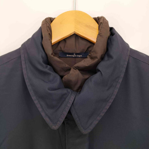 エルメネジルドゼニア Ermenegildo Zegna ライナー付 ダブルジップ レイヤードコート メンズ XL