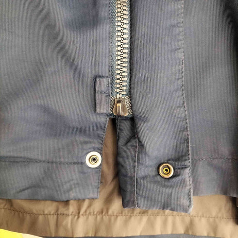 エルメネジルドゼニア Ermenegildo Zegna ライナー付 ダブルジップ レイヤードコート メンズ XL