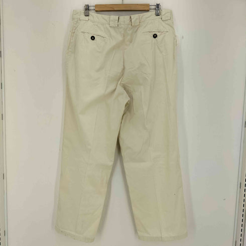 エルメネジルドゼニア Ermenegildo Zegna イタリア製 2タック コットンワイドチノパンツ メンズ 56
