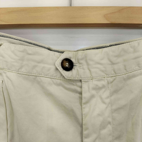 エルメネジルドゼニア Ermenegildo Zegna イタリア製 2タック コットンワイドチノパンツ メンズ 56