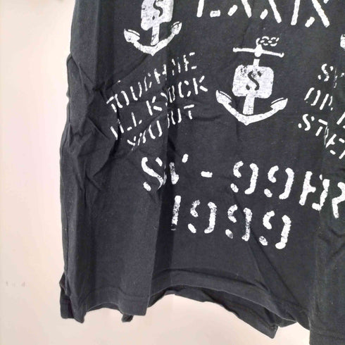 スワッガーバイエスダブリュージー SWAGGER by SWG バンダナプリントクルーネックS/S Tシャツ メンズ JPN:M