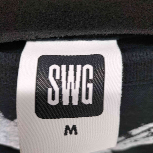 スワッガーバイエスダブリュージー SWAGGER by SWG バンダナプリントクルーネックS/S Tシャツ メンズ JPN:M