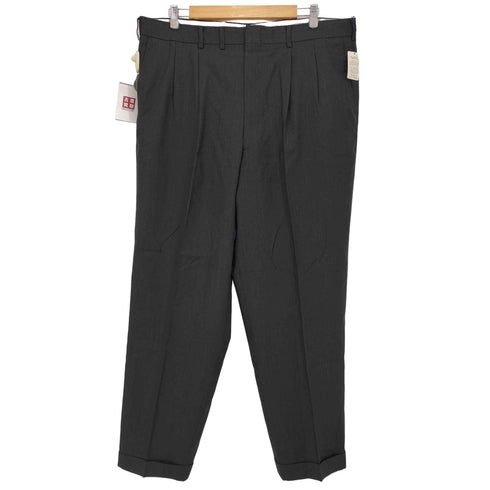 ロロピアーナ Loro Piana 2タック ウールワイドスラックス メンズ ウエスト:100 チェスト:110
