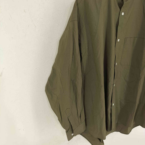 フリークスストア FREAKS STORE Relax Fit リラックスフィット バンドカラーシャツ メンズ JPN:L