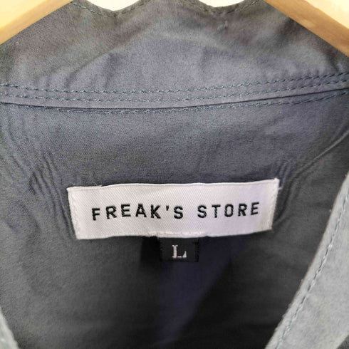 フリークスストア FREAKS STORE Relax Fit リラックスフィット バンドカラーシャツ メンズ JPN:L