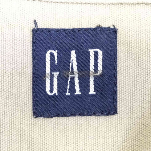 ギャップ Gap 00s ダック地 ワークシャツ メンズ import:L