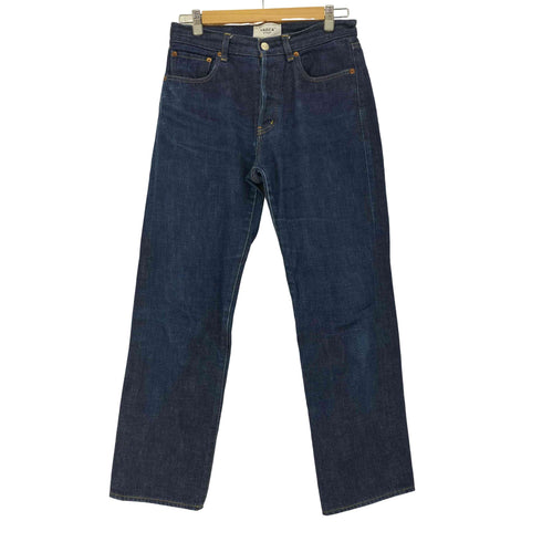 ヤエカ YAECA 別注 STUDY 40DENIM インディゴ ボタンフライ テーパード デニム パンツ レディース 30