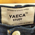 ヤエカ YAECA 別注 STUDY 40DENIM インディゴ ボタンフライ テーパード デニム パンツ レディース 30
