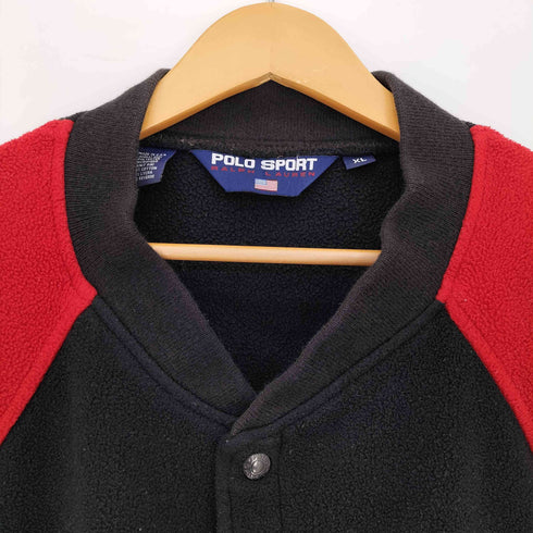 ポロスポーツラルフローレン POLO SPORT RALPH LAUREN フリース スタジャン ブルゾン メンズ import:XL