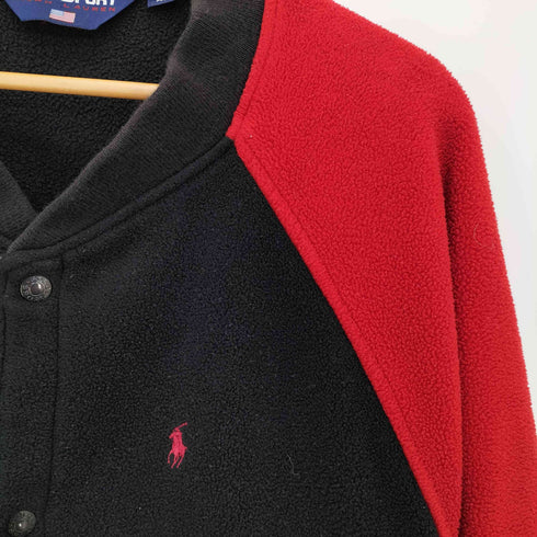 ポロスポーツラルフローレン POLO SPORT RALPH LAUREN フリース スタジャン ブルゾン メンズ import:XL