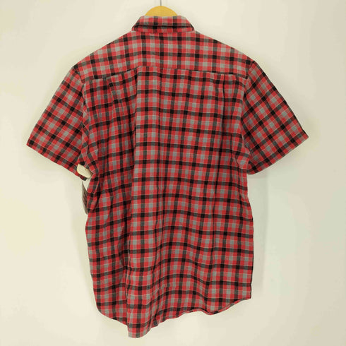 HEX ANTI STYLE SKATE ROCK? プリント S/S チェック シャツ メンズ JPN:L