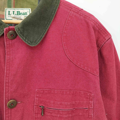 エルエルビーン L.L.Bean USA製 ハンティング カバーオール 裏地チェック メンズ import:M
