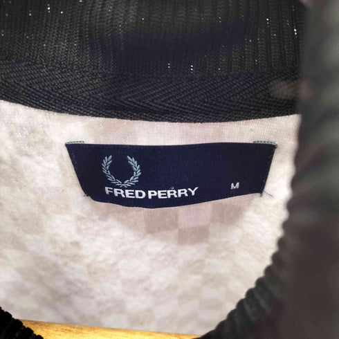 フレッドペリー FRED PERRY ブロックチェックトラックジャケット メンズ M