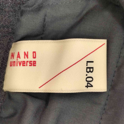 ナノユニバース NANO universe LB.04/TRワンタックイージースラックス メンズ JPN:L