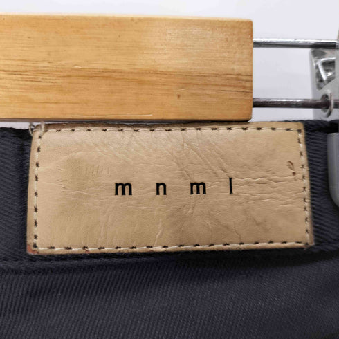ミニマル mnml M11 Stretch Denim ワックス加工 サイドジップストレッチスキニーデニム メンズ 33