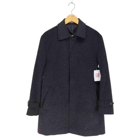NORTHMAN カシミヤ混ウールステンカラーコート WOOL&CASHMERE メンズ M