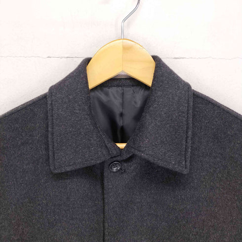 NORTHMAN カシミヤ混ウールステンカラーコート WOOL&CASHMERE メンズ M