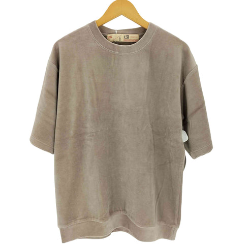 ナノユニバース NANO universe カットコーデュロイクルーネックTシャツ メンズ JPN:L