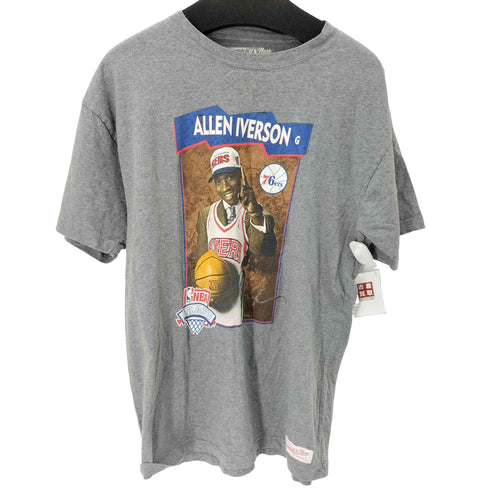 ミッチェルアンドネス mitchell&ness 16SS シクサーズドラフト記念 S/S クルーネックTシャツ メンズ import:XL