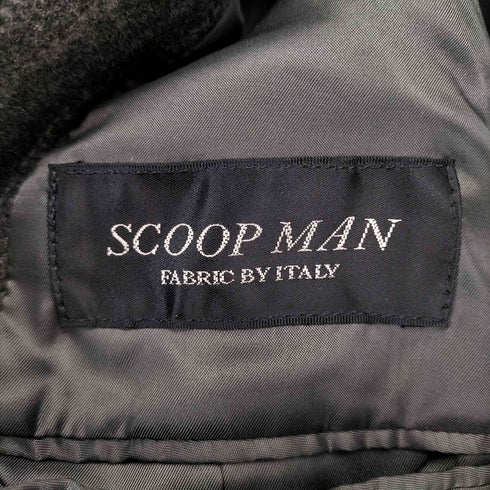 SCOOP MAN カシミヤ混ウールチェスターコート メンズ L