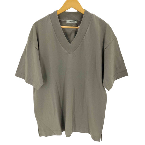ナノユニバース NANO universe LB.04/ワイドカラーVネックTシャツ メンズ JPN:L