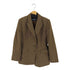 アクアスキュータム AQUASCUTUM カシミヤ混 ウール2Bシングルテーラードジャケット レディース 14R