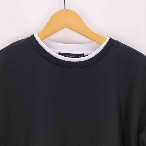ナノユニバース NANO universe Tシャツ ハンドステッチ プルオーバ メンズ JPN:L