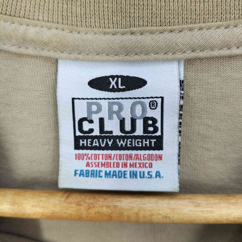 プロクラブ PRO CLUB 6.5oz HEAVY WEIGHT LONG SLEEVE TEE ヘビーウェイト ロングスリーブ Tシャツ メンズ import:XL