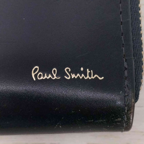ポールスミス Paul Smith ラウンドジップ ロングウォレット メンズ