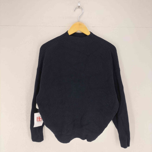 ユナイテッドアローズ UNITED ARROWS アゼ ハイネック ドルマン スリーブ ニット レディース