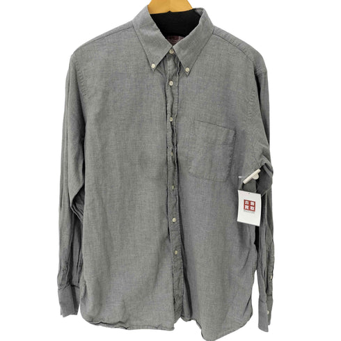 ジェイプレス J.PRESS ワンポケット ボタンダウンL/Sシャツ メンズ import:L