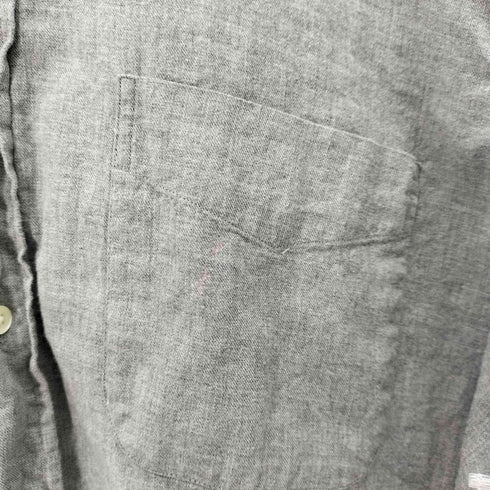 ジェイプレス J.PRESS ワンポケット ボタンダウンL/Sシャツ メンズ import:L