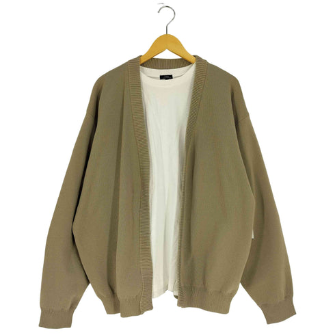 アイテムズ アーバンリサーチ ITEMS URBAN RESEARCH 抗菌 UVカット マシンウォッシャブル ミラノリブカーディガン インナーセット メンズ L