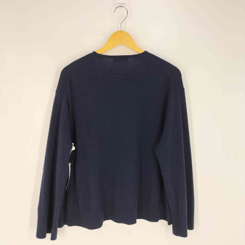 ユナイテッドアローズグリーンレーベルリラクシング UNITED ARROWS green label relaxing KF ウールカシミヤ カタアゼxテンジク Vネック ニット レディース