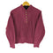 エルエルビーン L.L.Bean 80S USA製 ヘンリーネックコットンニット レディース import:S