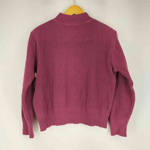 エルエルビーン L.L.Bean 80S USA製 ヘンリーネックコットンニット レディース import:S