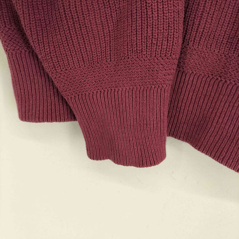 エルエルビーン L.L.Bean 80S USA製 ヘンリーネックコットンニット レディース import:S