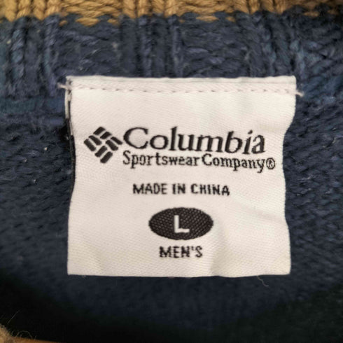 コロンビア Columbia クルーネックコットンニット メンズ import:L