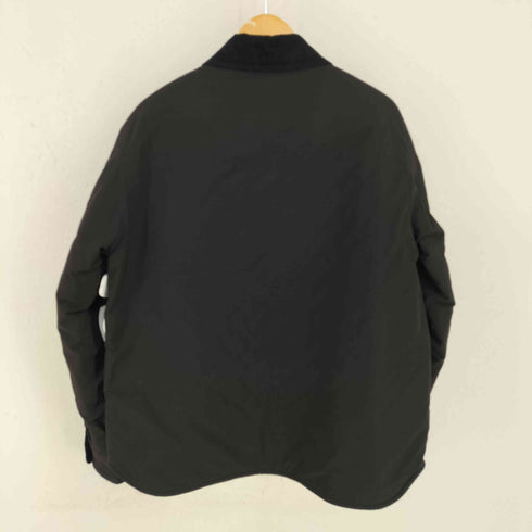 メゾンキツネ MAISON KITSUNE PADDED JACKET ロゴ刺繍 襟コーズ パデッドジャケット メンズ import:M