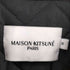 メゾンキツネ MAISON KITSUNE PADDED JACKET ロゴ刺繍 襟コーズ パデッドジャケット メンズ import:M