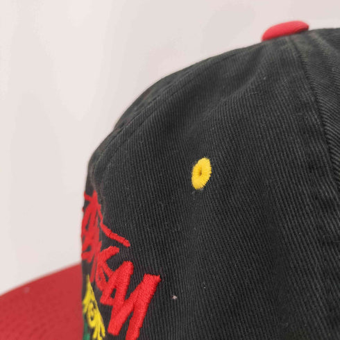 ステューシー Stussy IRIE VIBES CAP ロゴ刺繍6パネルキャップ スナップバック メンズ ONE SIZE