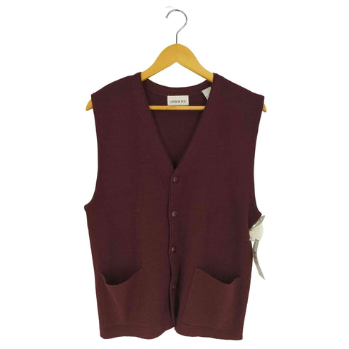 ロンドンフォグ LONDON FOG メリノウール ニットベスト メンズ import:M