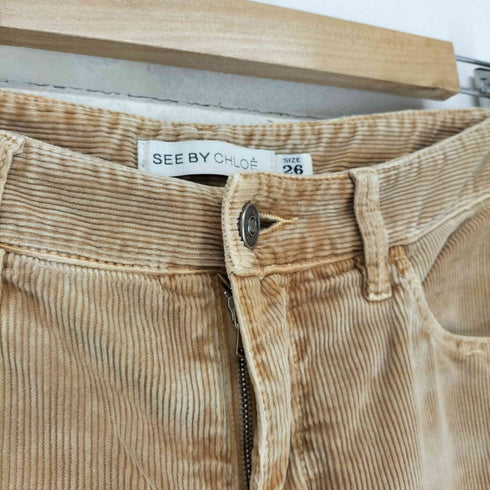 シーバイクロエ SEE BY CHLOE コーデュロイパンツ レディース 26