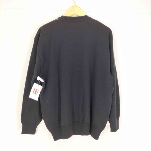 HEATH 刺繍デザインニット メンズ LL